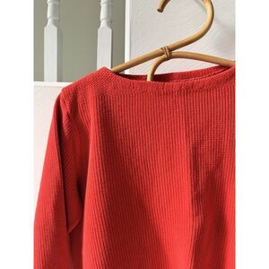 Vintage Wingate Red Knit Sweater